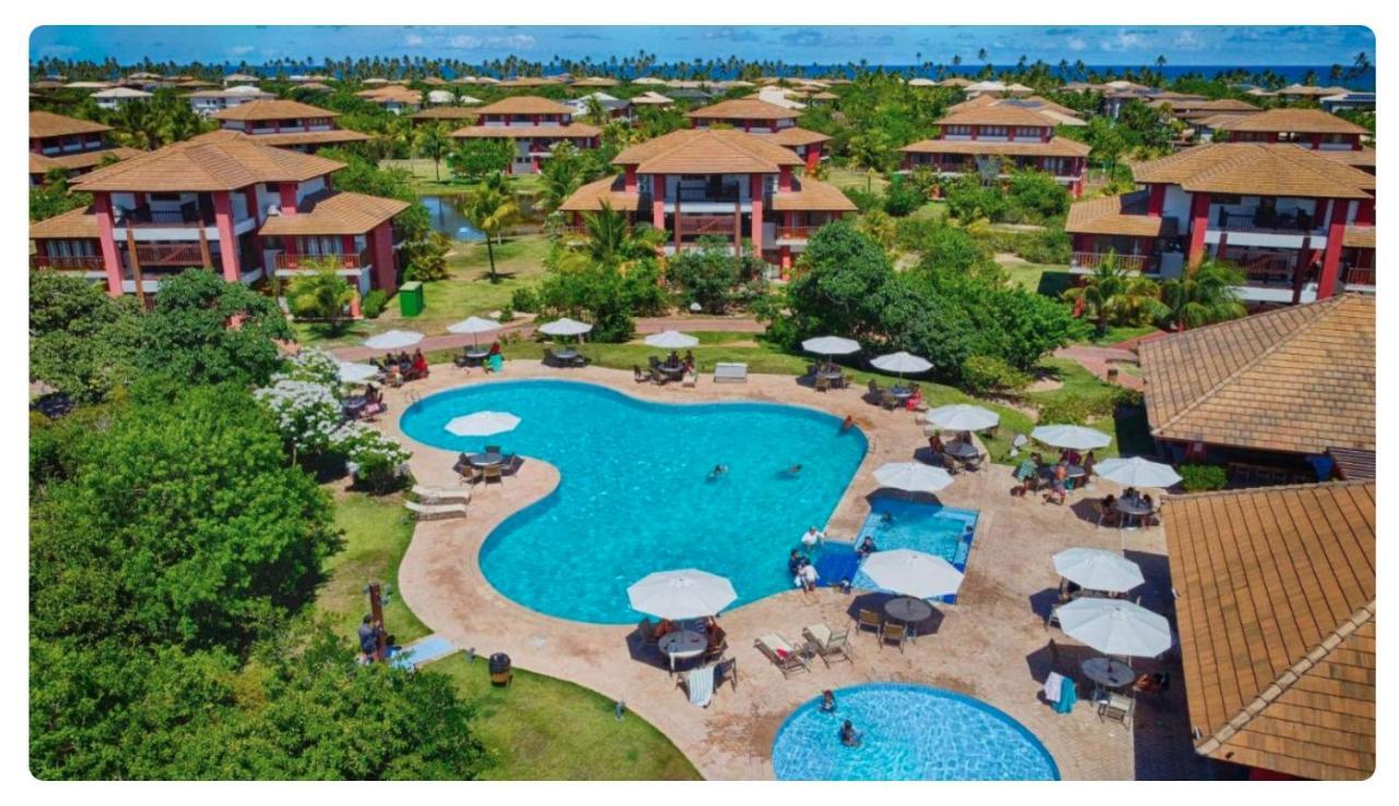Villa Pé na areia - Furstberger Praia do Forte Esterno foto