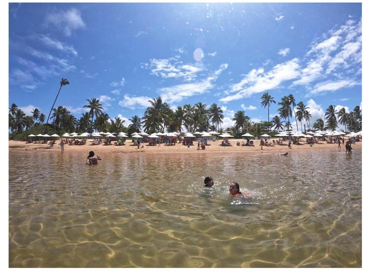 Villa Pé na areia - Furstberger Praia do Forte Esterno foto