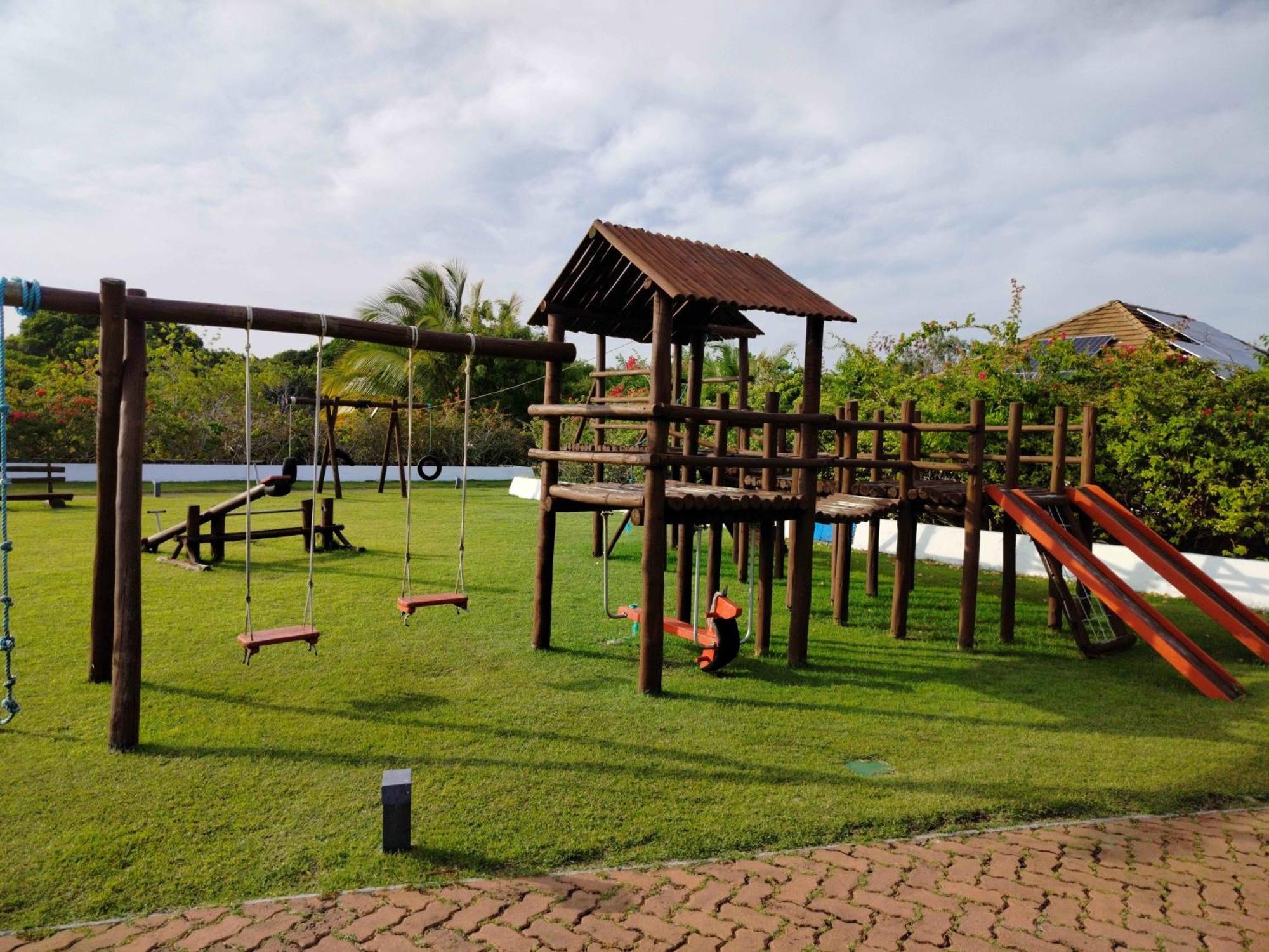 Villa Pé na areia - Furstberger Praia do Forte Esterno foto