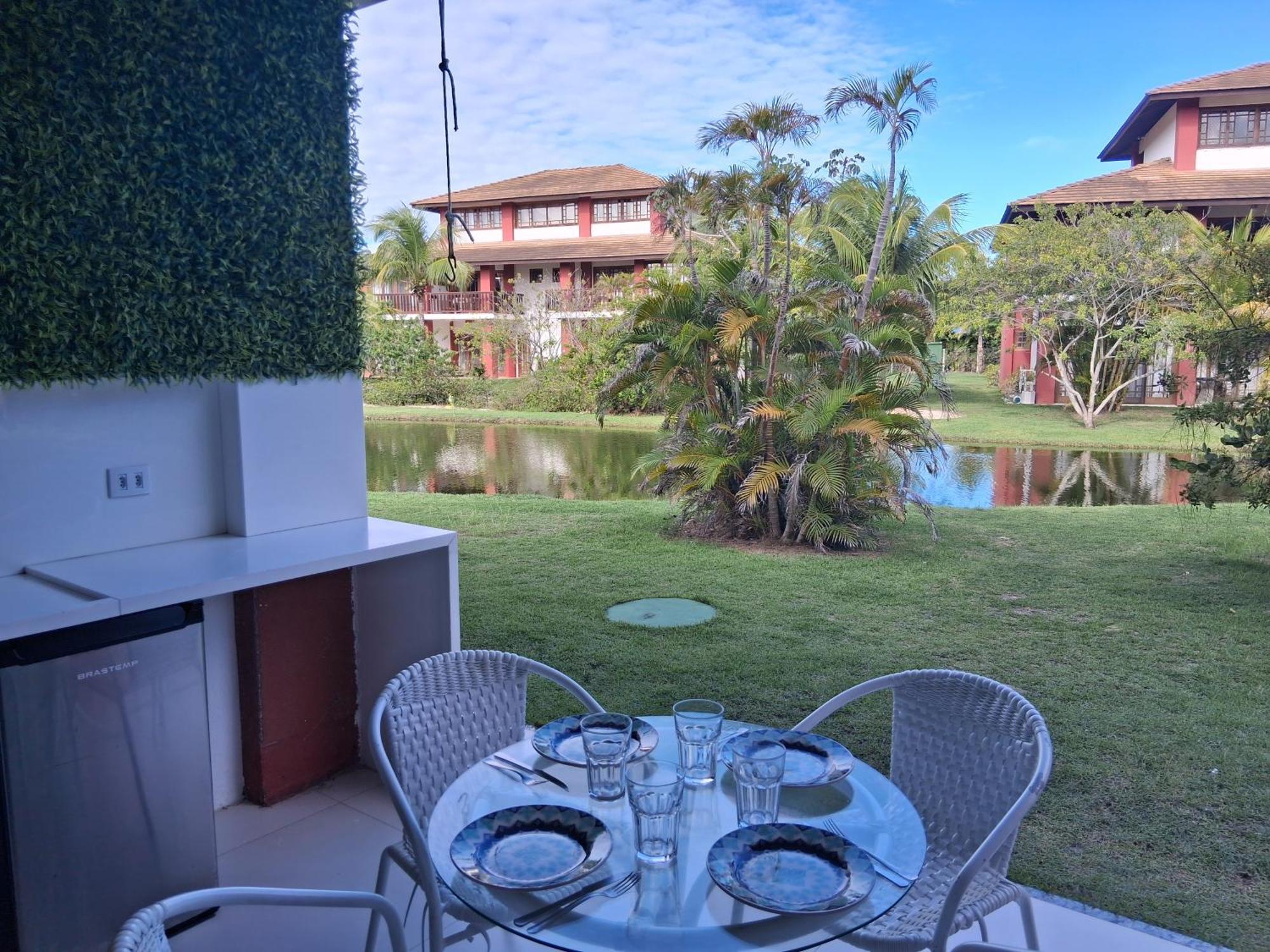 Villa Pé na areia - Furstberger Praia do Forte Esterno foto