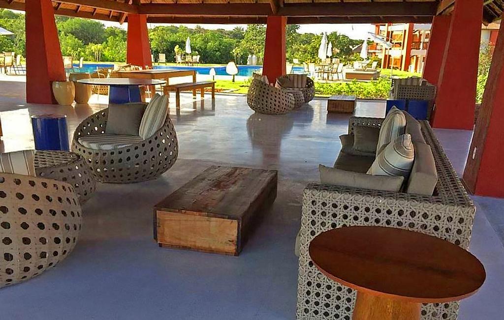 Villa Pé na areia - Furstberger Praia do Forte Esterno foto